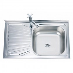 Кухненска мивка алпака ICK 8050A*18 L - Interceramic
