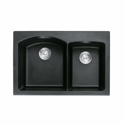 Гранитна мивка ICGS 8401 BLACK - Interceramic