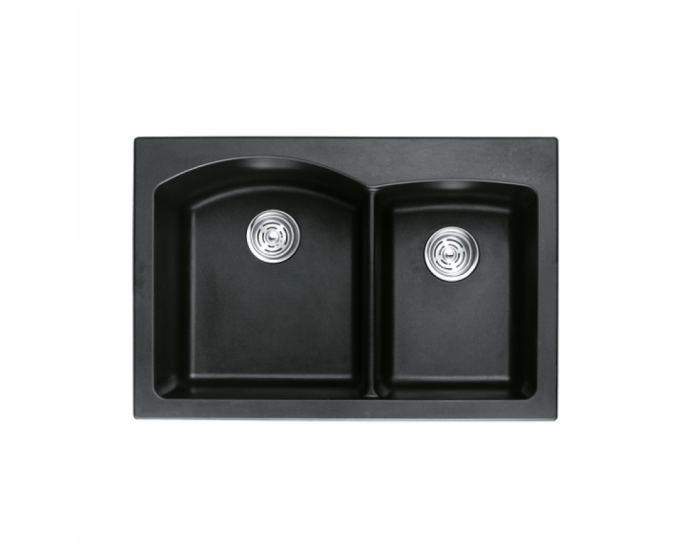 Гранитна мивка ICGS 8401 BLACK