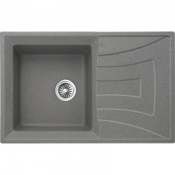 Гранитна мивка ICGS 8104 GREY - Interceramic
