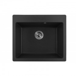 Гранитна мивка ICGS 8304 Black - Interceramic
