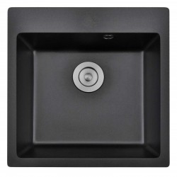 Гранитна мивка ICGS 5050 BLACK - Interceramic