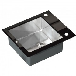 Кухненска мивка алпака ICK 6051 - Interceramic