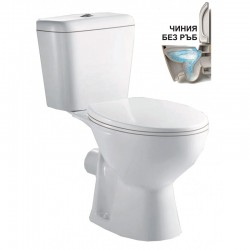 Моноблок ICC 1072P RIMLESS - Vase WC monobloc, vase WC, bideuri și rezervoare