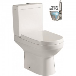 Моноблок ICC 6782NEW RIMLESS - Vase WC monobloc, vase WC, bideuri și rezervoare