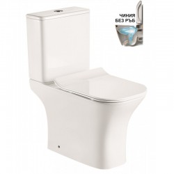 Моноблок ICC 7837S UF RIMLESS - Vase WC monobloc, vase WC, bideuri și rezervoare