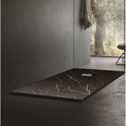 Поддушово корито MARBLE TEXTURE ICST 12080MB-2 - Cabine de duș, cădițe și paravane