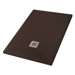 Поддушово корито WOODEN TEXTURE ICST 14080BW - Cabine de duș, cădițe și paravane