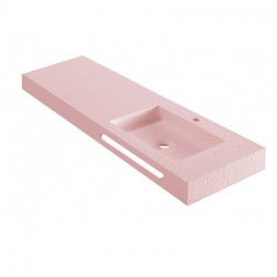 Умивалник " RESIN POLY MARBLE" » ICC 12046PINK/R - Lavoare și baterii