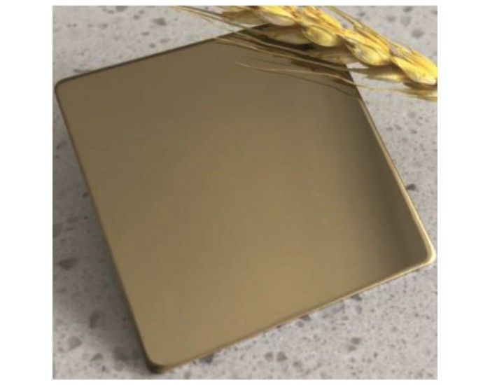 ДЕКОРАТИВНИ ПАНЕЛИ ОТ НЕРЪЖДАЕМА СТОМАНА >> IC 9817 GOLD MIRROR