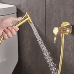 Месингов смесител за вграждане ICF 3314 GOLD - Lavoare și baterii