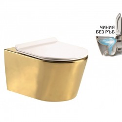 Конзолна тоалетна чиния ICC 5233 GOLD - Vase WC monobloc, vase WC, bideuri și rezervoare