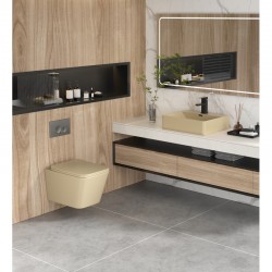Конзолна тоалетна чиния ICC 5135BEIGE - Vase WC monobloc, vase WC, bideuri și rezervoare