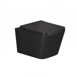 СТЕННА ТОАЛЕТНА ЧИНИЯ 5135MB TORNADO ЧЕРЕН МАТ - Vase WC monobloc, vase WC, bideuri și rezervoare