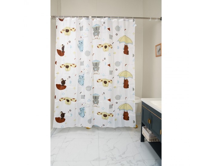 Душ завеса за баня ICSC 148 CAT&DOG
