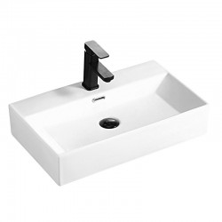 ПОРЦЕЛАНОВ УМИВАЛНИК COMPACT WHITE 6036W - Lavoare și baterii