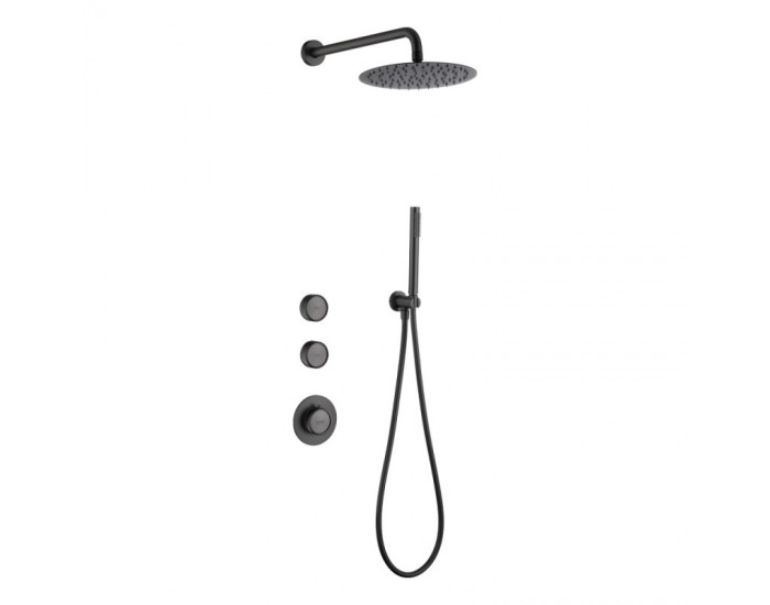 CATARINE GUN GREY СМЕСИТЕЛ ЗА ВГРАЖДАНЕ ЗА ДУШ 634503GG