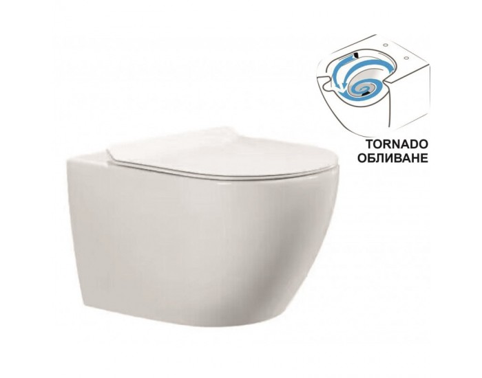 Конзолна тоалетна чиния ICC 5238