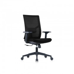 RFG Ергономичен стол Snow Black W, черна седалка, черна облегалка - Scaune de birou