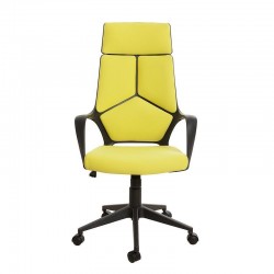 Директорски стол Force Black, дамаска, лимон - Scaune de birou
