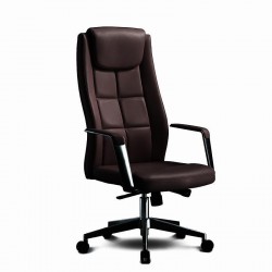 RFG Директорски стол BOGART HB, екокожа, кафяв - Scaune de birou