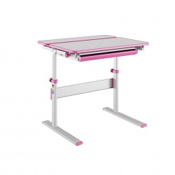 RFG Бюро с регулируема височина Ergo Kids, детско, 800 х 660 х 540-760 mm, розово - Birouri