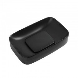 ПОРЦЕЛАНОВ УМИВАЛНИК CARLINO 901MB ЧЕРЕН МАТ - Lavoare și baterii
