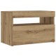 Sonata H Нощно шкафче с LED светлини Artisan Oak 60x35x40 cm