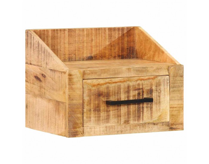 Sonata H Нощен шкаф Кафяво 40 x 30 x 30 см Масивна дървесина от манго