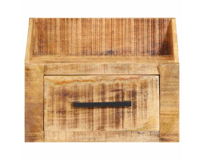 Sonata H Нощен шкаф Кафяво 40 x 30 x 30 см Масивна дървесина от манго