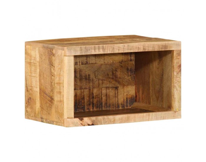 Sonata H Нощен шкаф Кафяво 40 x 30 x 25 см Масивна дървесина от манго