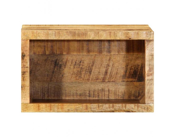Sonata H Нощен шкаф Кафяво 40 x 30 x 25 см Масивна дървесина от манго