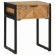Sonata H Нощен шкаф Кафяво 40 x 35 x 50 см Масивна акациева дървесина