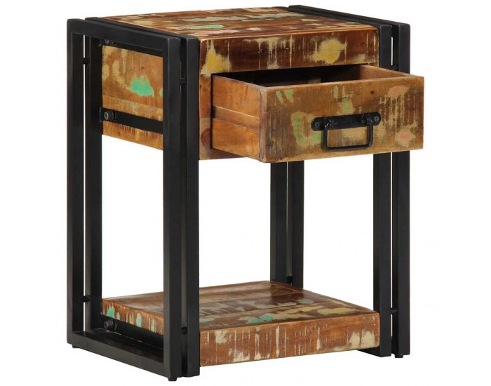 Sonata H Нощен шкаф с чекмедже 2 pcs Многоцветен 40 x 35 x 50 см