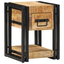 Sonata H Нощен шкаф 2 pcs Кафяво 30 x 30 x 40 cm мангово дърво масив - Noptiere