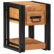 Sonata H Нощен шкаф 2 pcs Кафяво 30 x 30 x 40 cm Акациево дърво масив