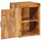 Sonata H Нощно шкафче Кафяво 35 x 33 x 48 см Солидно мангово дърво