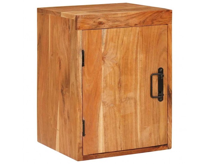 Sonata H Нощно шкафче Кафяво 35 x 33 x 48 см Солидно дърво акация