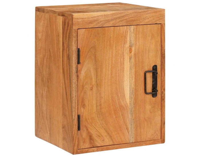 Sonata H Нощно шкафче Кафяво 35 x 33 x 48 см Солидно дърво акация