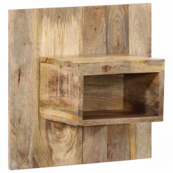Sonata H Нощно шкафче 50x27x50 cm Масивна груба дървесина Манго - Noptiere