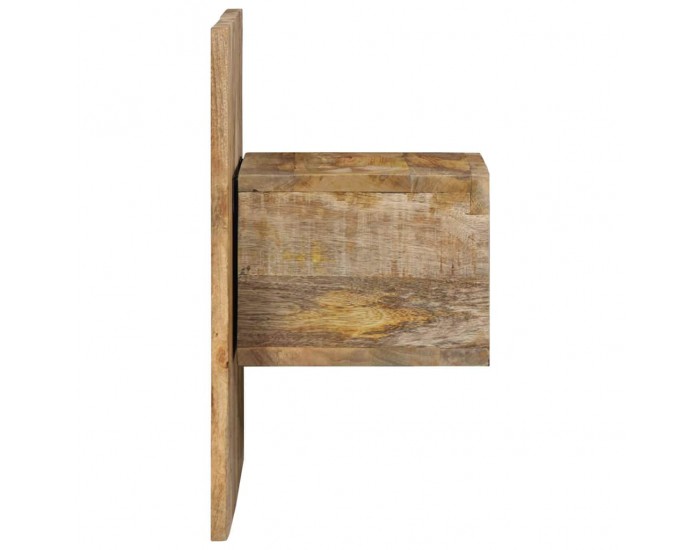 Sonata H Нощно шкафче 50x27x50 cm Масивна груба дървесина Манго
