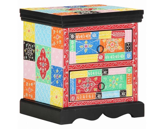 Sonata H Нощен шкаф с чекмедже 2 pcs Многоцветен 40 x 35 x 45 см
