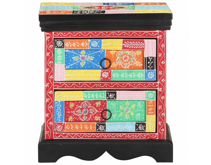 Sonata H Нощен шкаф с чекмедже 2 pcs Многоцветен 40 x 35 x 45 см