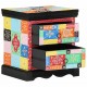 Sonata H Нощен шкаф с чекмедже 2 pcs Многоцветен 40 x 35 x 45 см