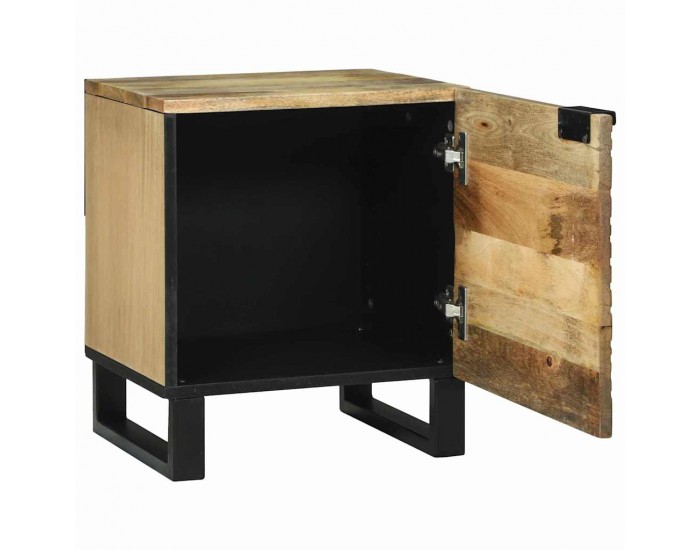 Sonata H Нощен шкаф 2 pcs Кафяво 40 x 33 x 46 см мангово дърво масив