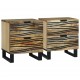 Sonata H Нощен шкаф 2 pcs Кафяво 40 x 33 x 46 см мангово дърво масив