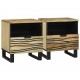 Sonata H Нощен шкаф 2 pcs Кафяво 40 x 33 x 46 см мангово дърво масив