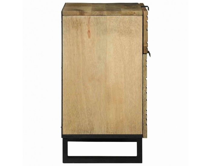 Sonata H Нощен шкаф Кафяво 50 x 33 x 60 см мангово дърво масив