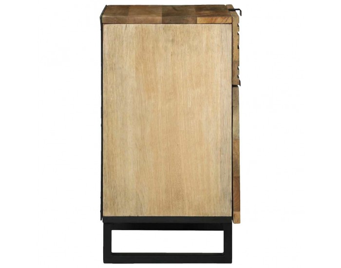 Sonata H Нощен шкаф Кафяво 50 x 33 x 60 см мангово дърво масив