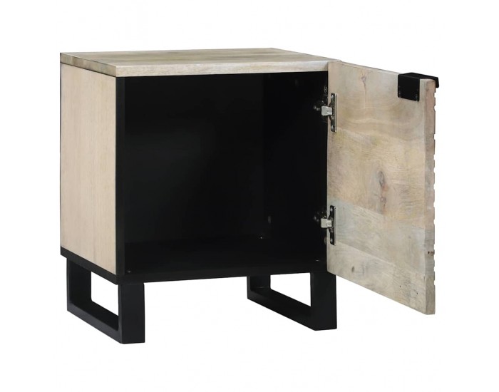 Sonata H Нощни маси 2 pcs Естествен 40 x 33 x 46 см мангово дърво масив